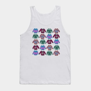 Christmas Sweaters Tank Top